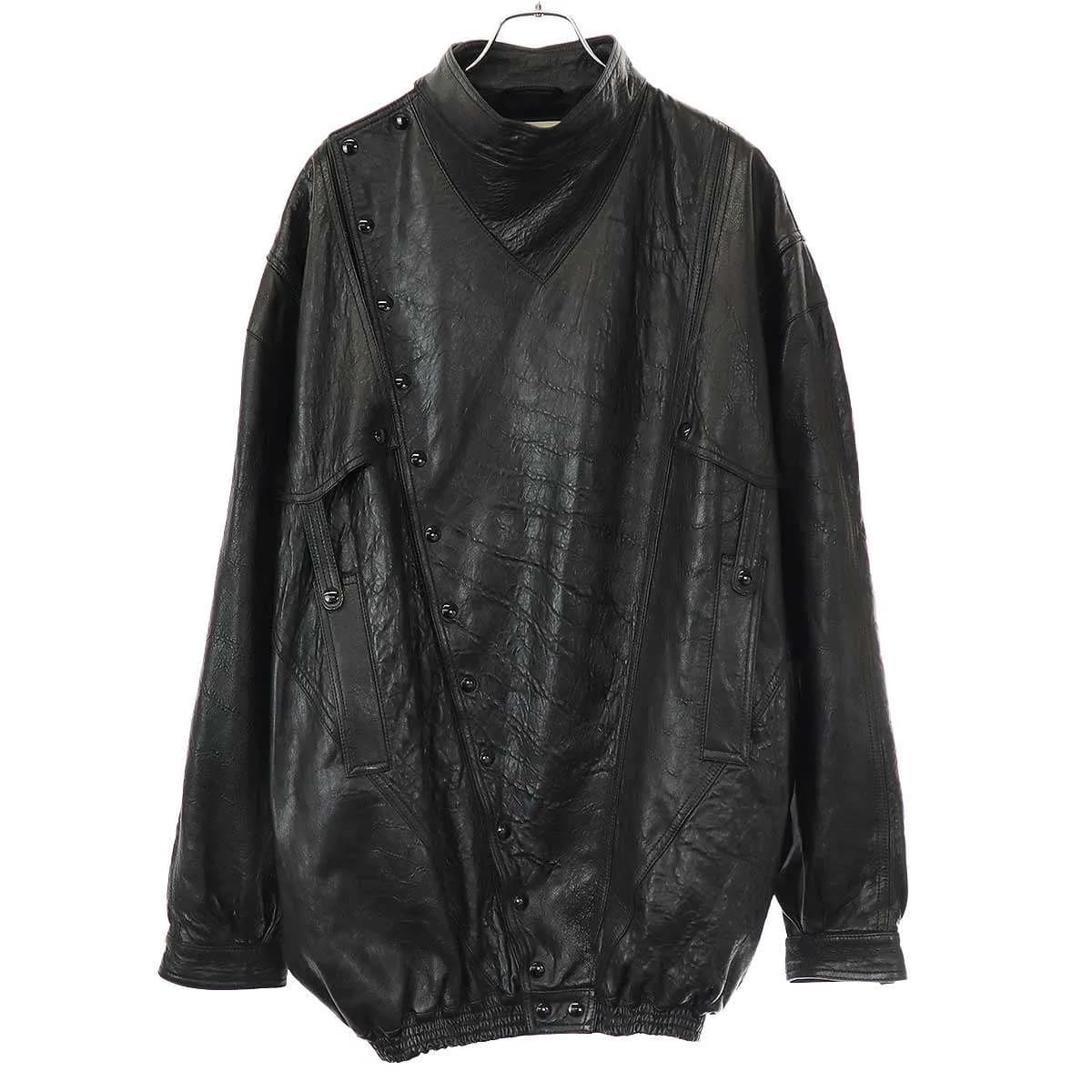 GUCCI グッチ 19AW オーバーサイズレザージャケット 582557 XN681
