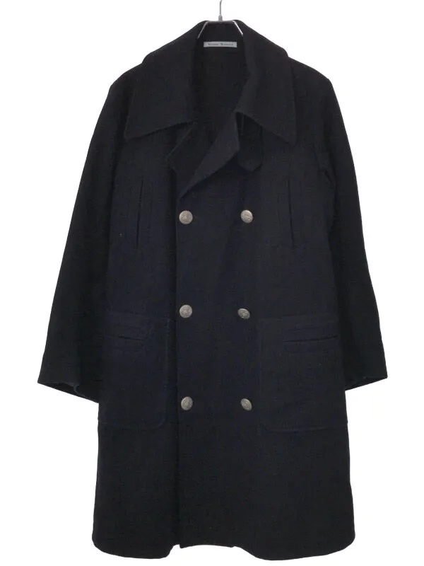 Vivienne Westwood ヴィヴィアンウエストウッド マン オーブボタンウールロングPコート