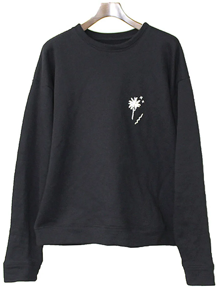 The Elder Statesman ジ エルダーステイツマン 18SS パームスネークプリントスウェットトレーナー