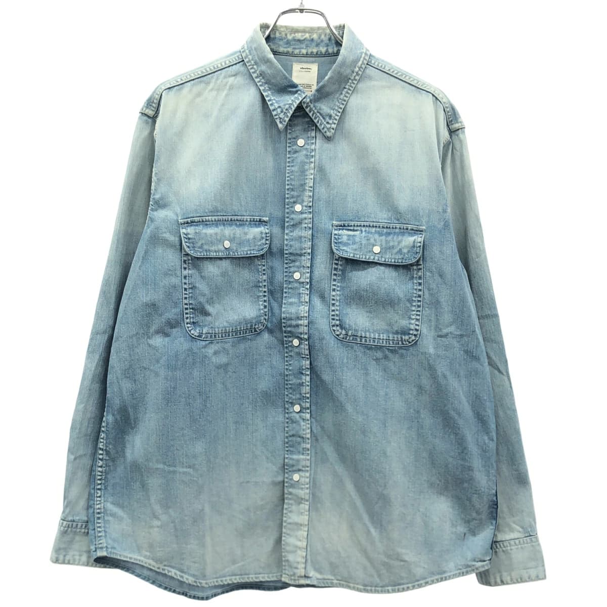 visvim ビズビム 20SS SS HANDYMAN SHIRT DAMAGED デニムハンディマンシャツ 0120105007002