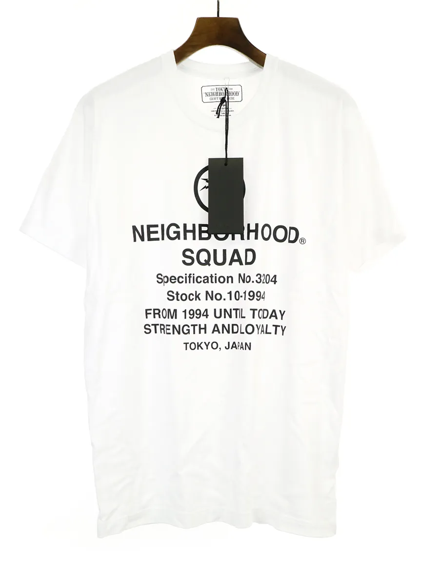 NEIGHBORHOOD ネイバーフッド 19SS SQUAD TEE プリントTシャツ