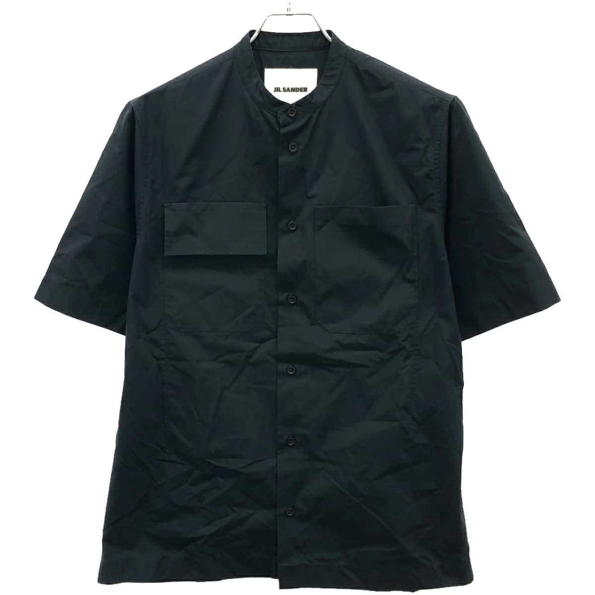 JIL SANDER ジルサンダー 22SS ショートスリーブバンドカラーシャツ