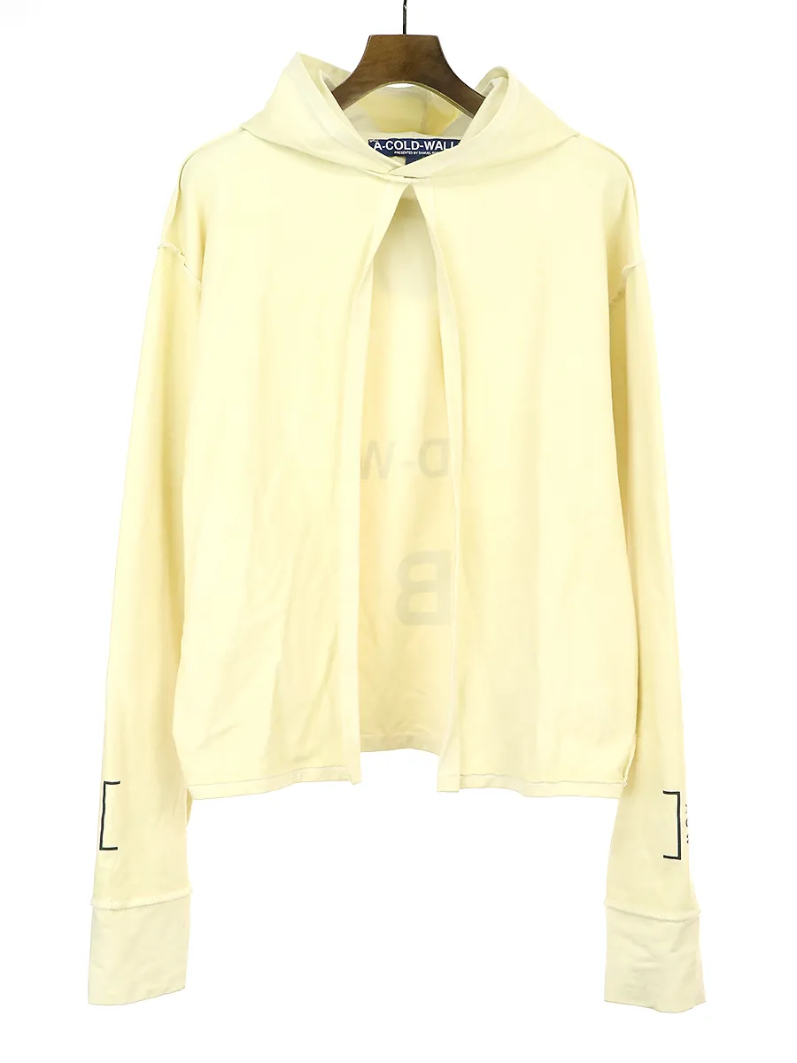 A-COLD-WALL* ア コールド ウォール 17SS バックプリントスプリットパーカー