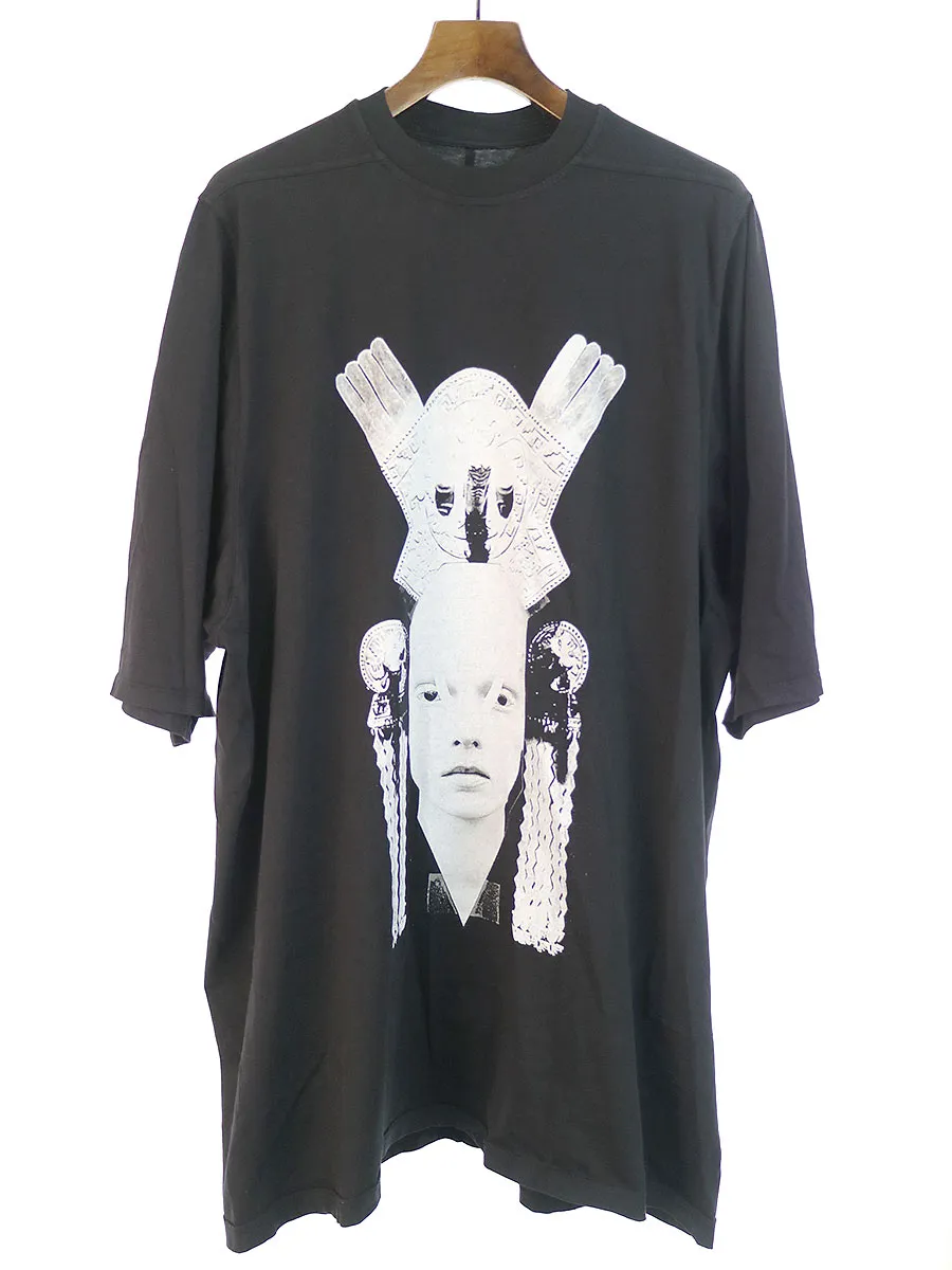 Rick Owens ダークシャドウバイリックオウエンス 20SS オーバーサイズプリントTシャツ