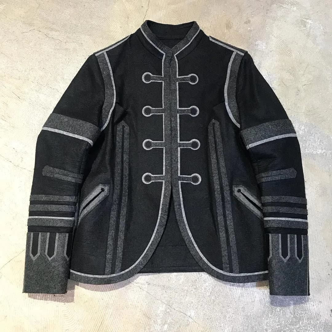 UNDERCOVER UNDERCOVERISM 05AW フェルト地ナポレオンジャケット