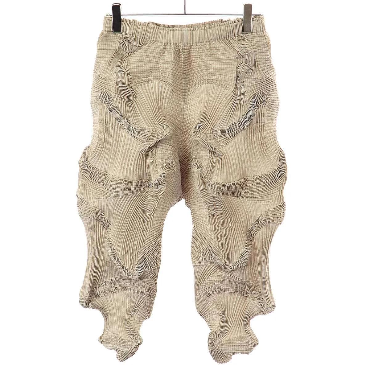 ISSEY MIYAKE エイポック エイブル イッセイ ミヤケ 23SS TYPE-O 003-2 スチームストレッチプリーツパンツ AT31FF213