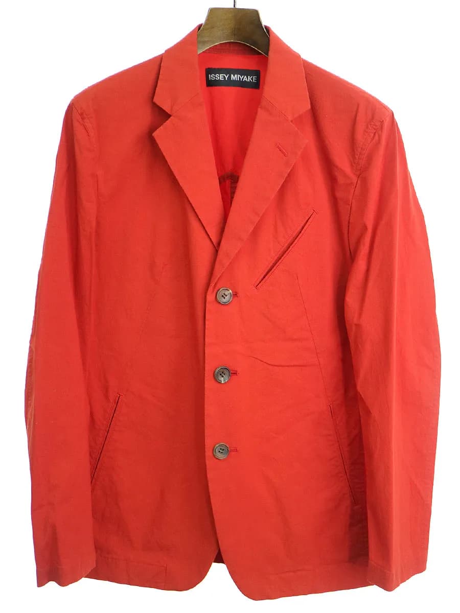 ISSEY MIYAKE イッセイミヤケ ストレッチコットン3Bジャケット