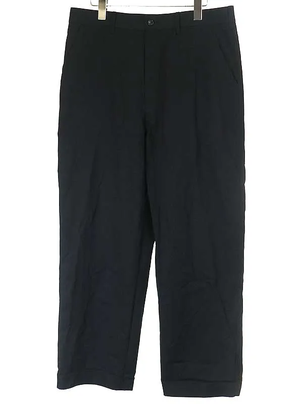 COMME des GARCONS コムデギャルソン オム 21SS コットンナイロンワイドパンツ
