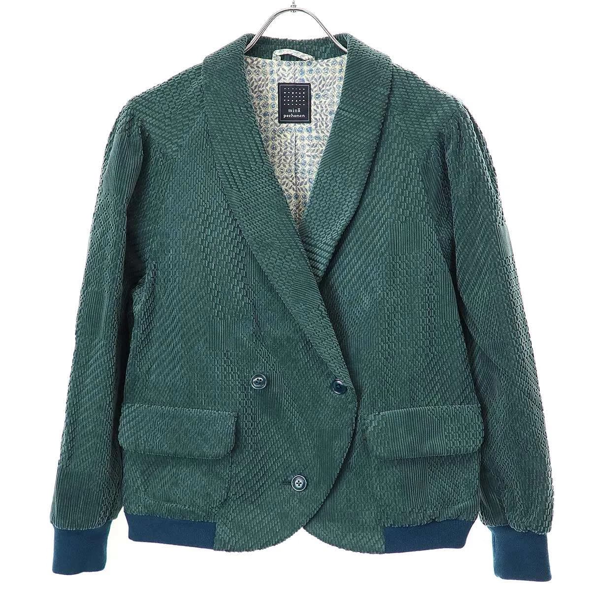 mina perhonen ミナペルホネン 24AW jacket land pazzle コーデュロイダブルジャケット aca2404