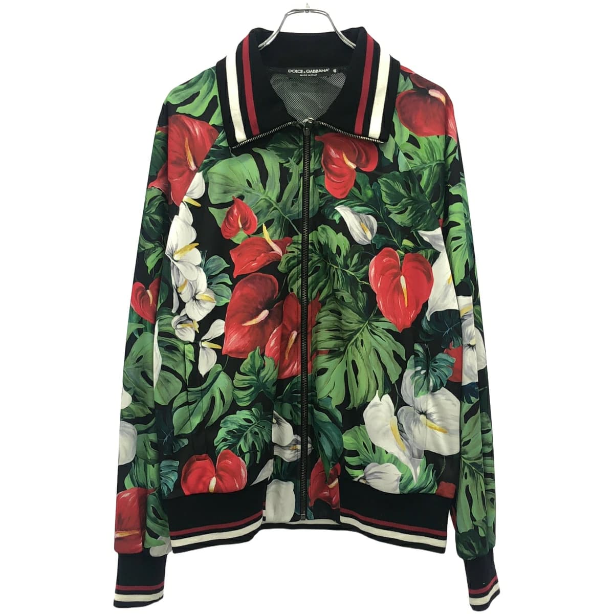 DOLCE&GABBANA ドルチェ&ガッバーナ フローラルプリントジップアップトラックジャケット G9OX8T FS77L