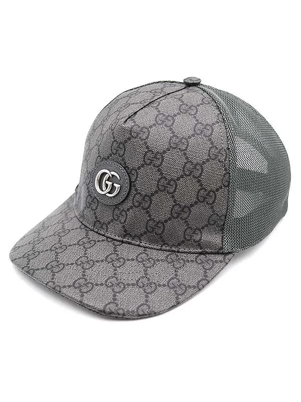 GUCCI グッチ GGスプリームキャンバス ベースボールキャップ