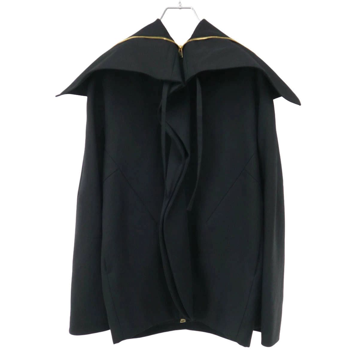 HARUNOBUMURATA ハルノブムラタ 23AW ISABEL HIGH NECK ZIP UP WOOL BLOUSON ハイネックジップアップウールブルゾン HM23W219-DOV08