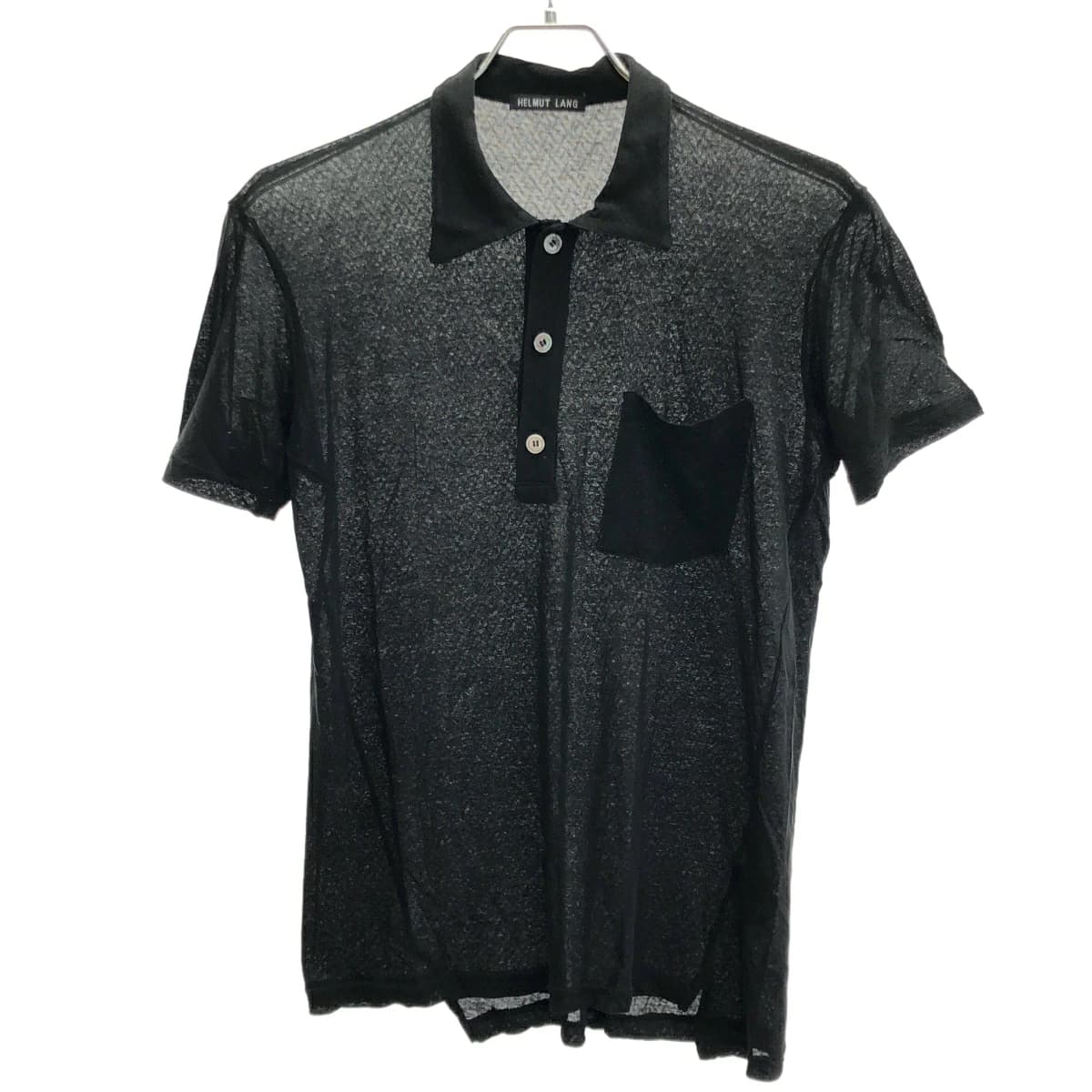 HELMUT LANG ヘルムート ラング 1990's ショートスリーブシアーポロシャツ
