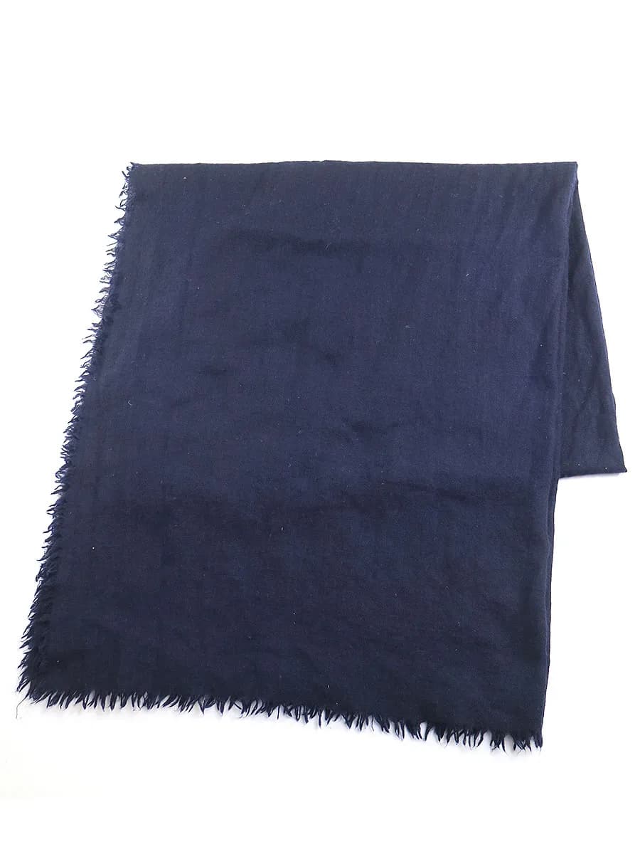 DRIES VAN NOTEN ドリスヴァンノッテン カシミヤフリンジ大判マフラー