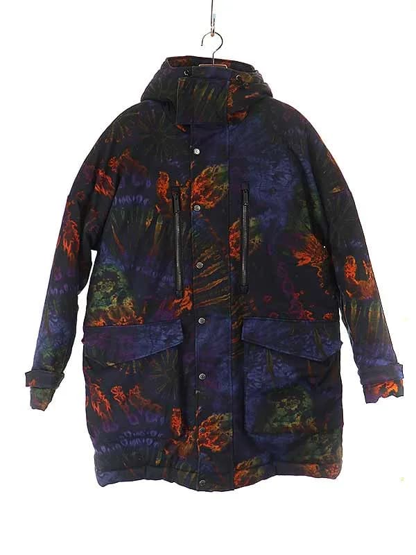 DSQUARED2 ディースクエアード 19AW 総柄パテッドフードコート