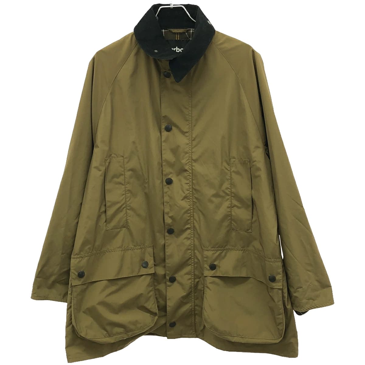 Barbour バブアー Bshop別注 BEAUFORT ナイロンミドルコート 241MCAS137 ベージュ系 40 【中古】 IT7UT72811OQ