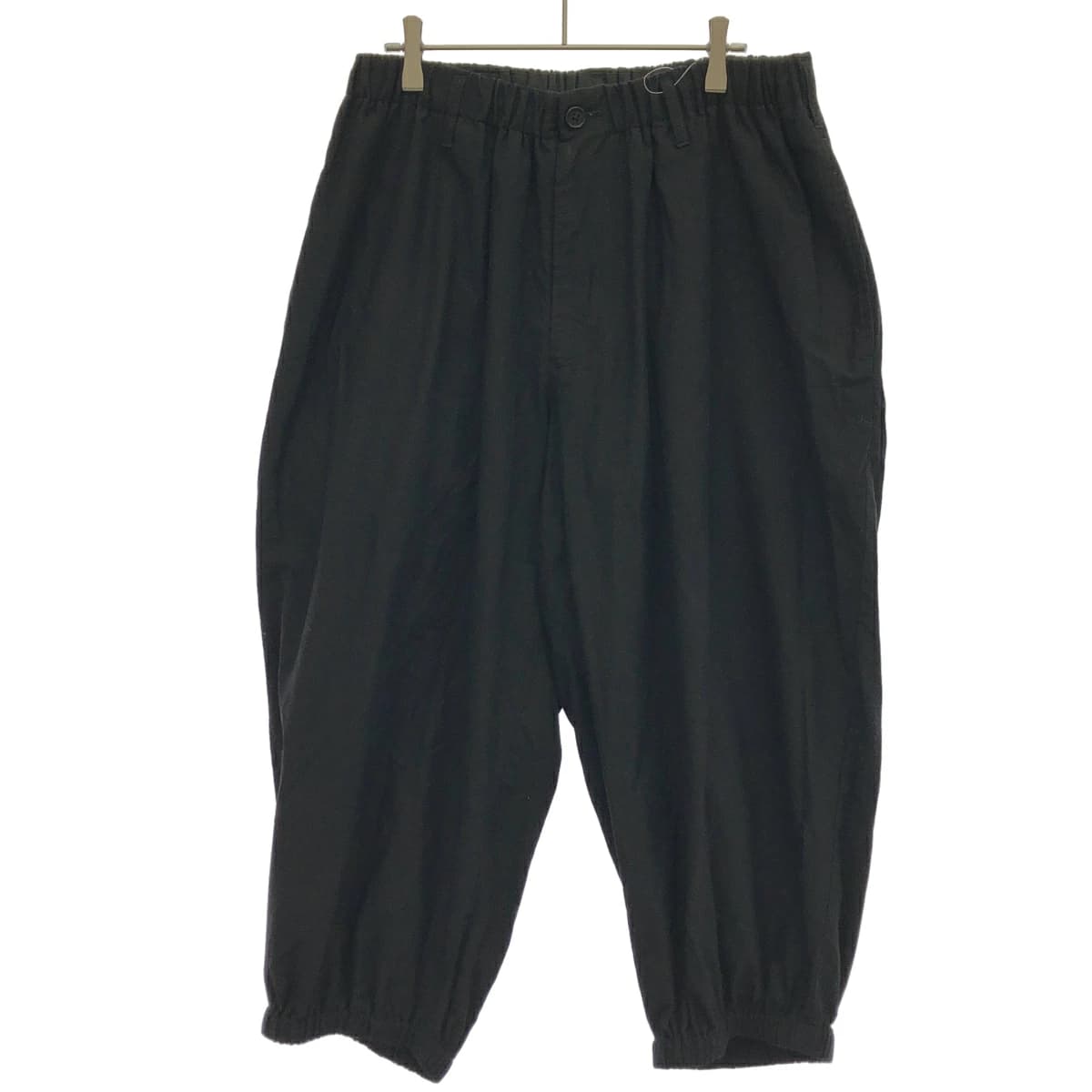 Yohji Yamamoto ブラックスキャンダルヨウジヤマモト 20SS コットンギャザーパンツ