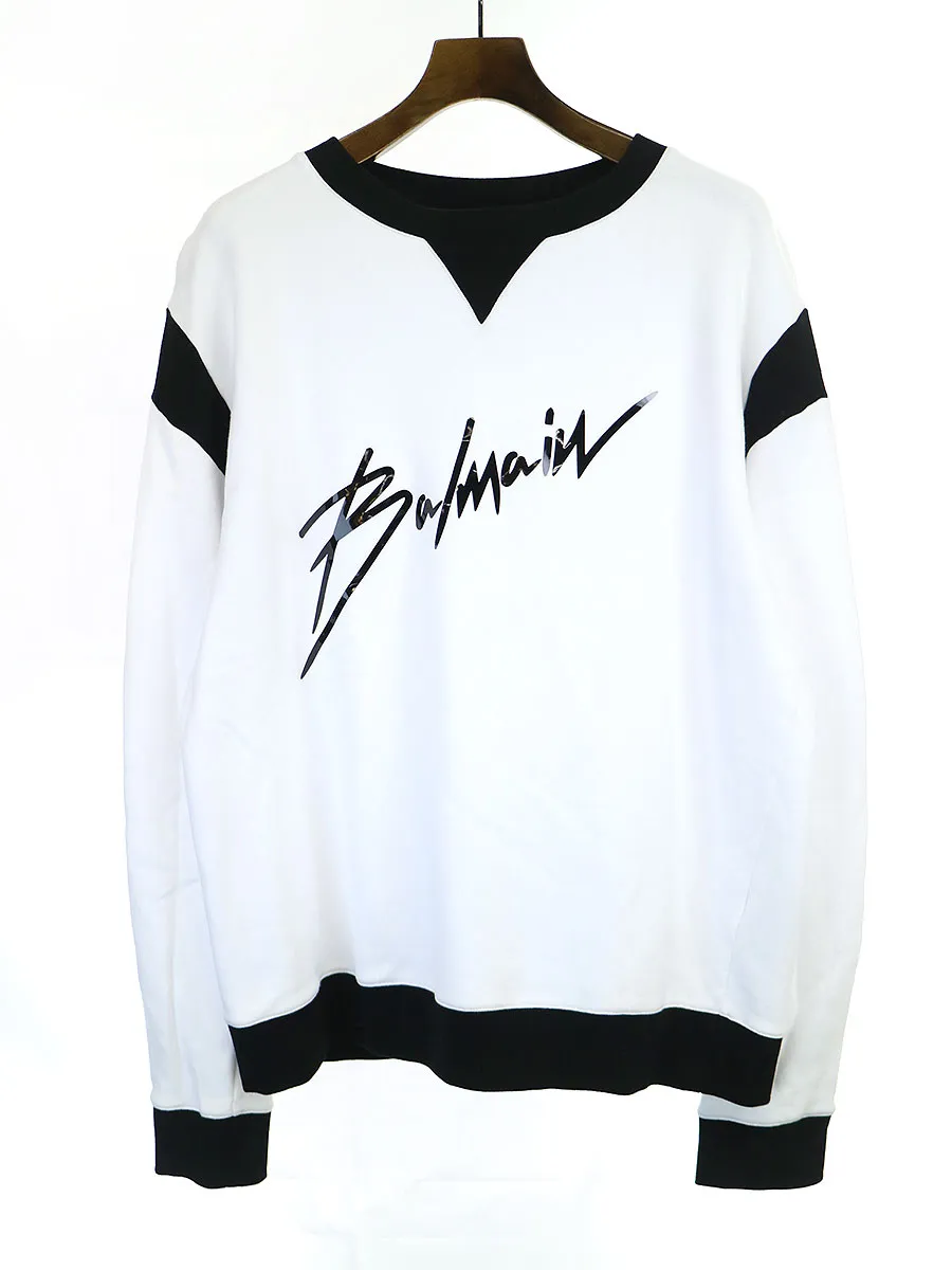 BALMAIN HOMME バルマン オム ロゴスウェットトレーナー