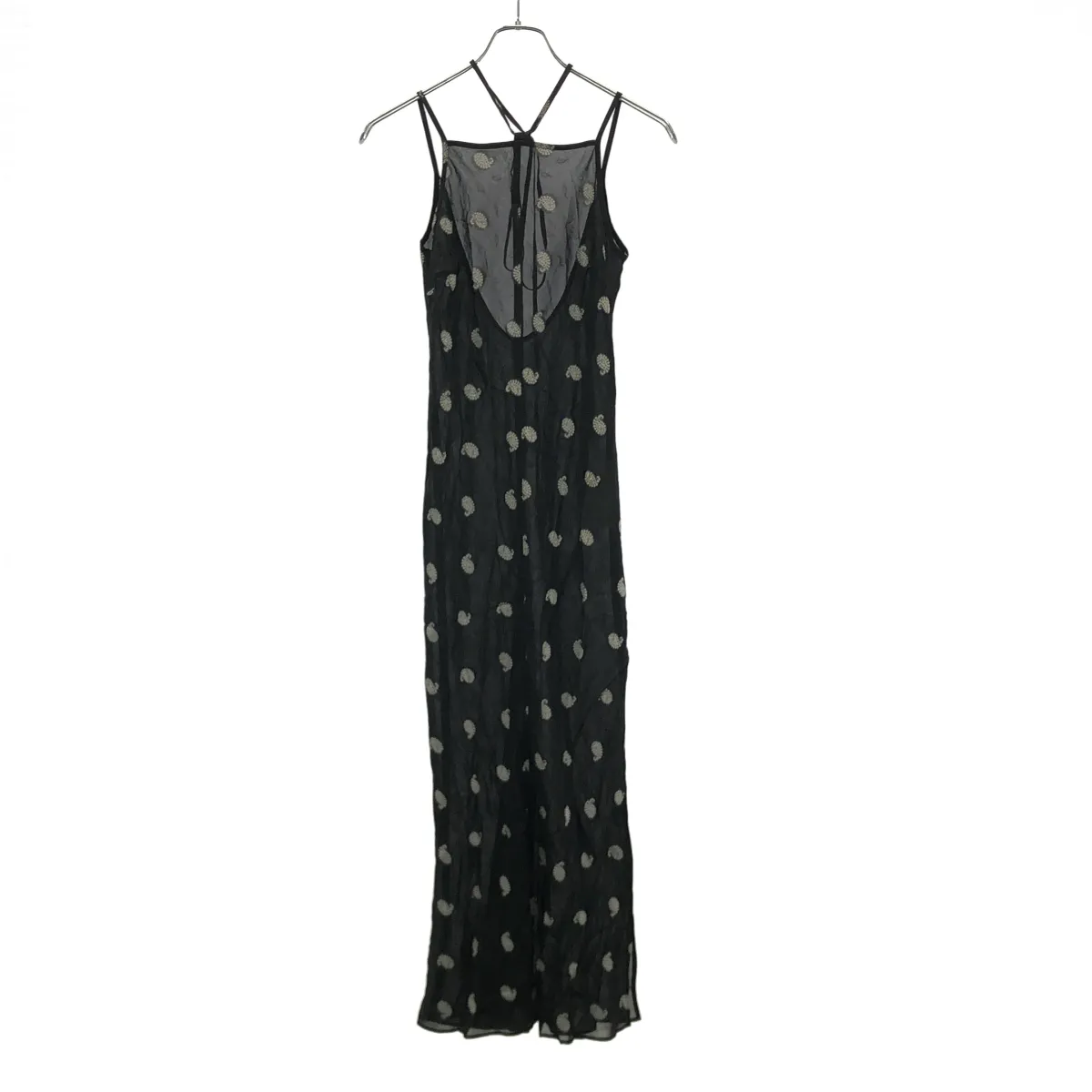 Mame Kurogouchi マメ クロゴウチ 21AW Paisley Jacquard Slip Dress スリップドレス ワンピース