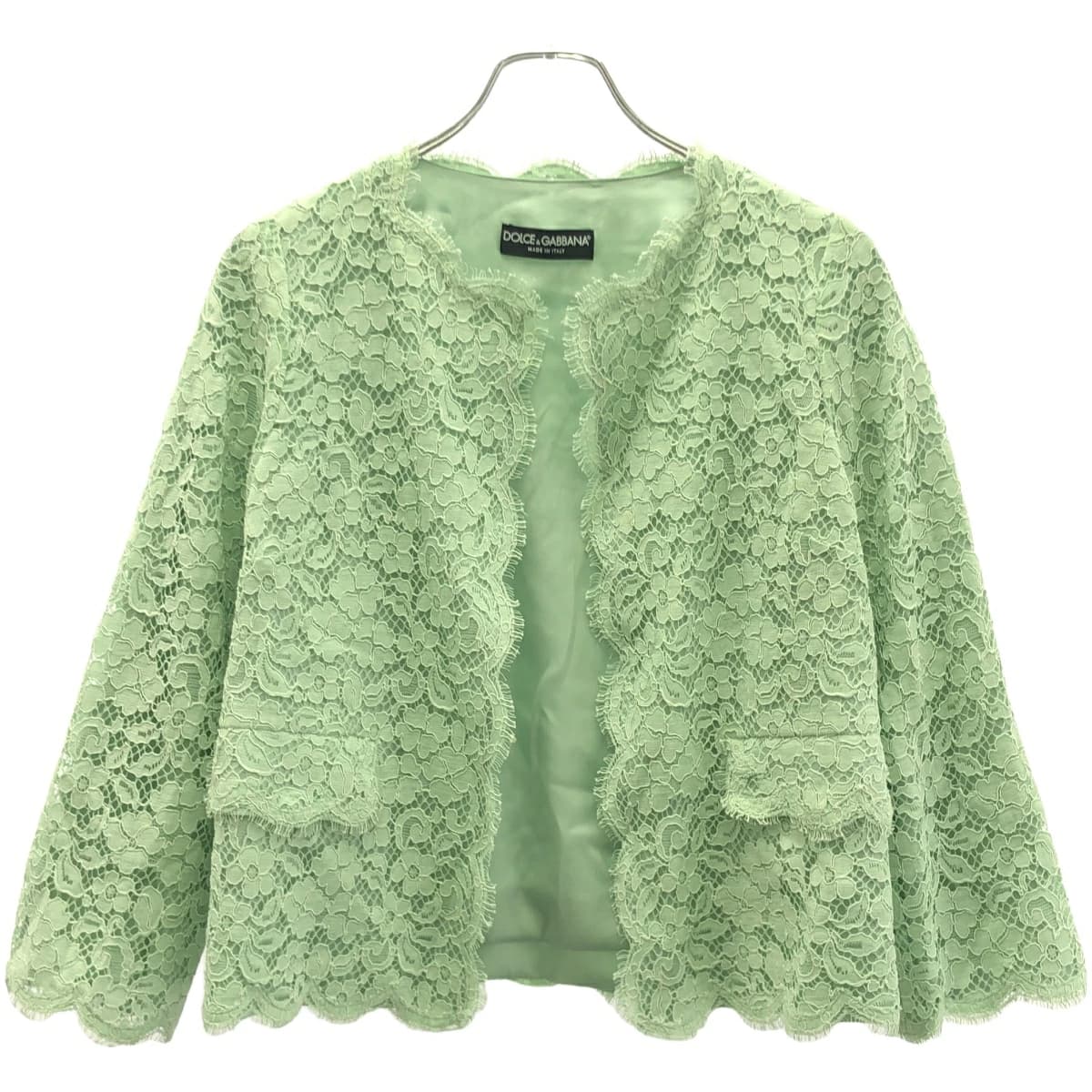 DOLCE&GABBANA ドルチェ&ガッバーナ フローラルレースセットアップスーツ