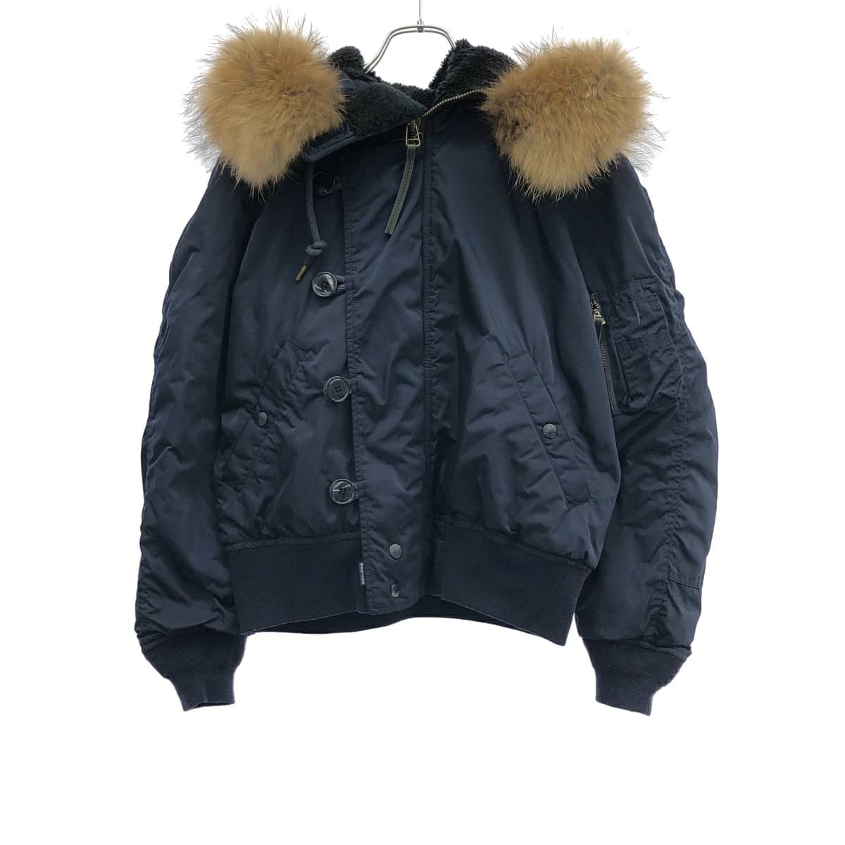 MADISON BLUE マディソンブルー 17AW N-2B FLIGHT JACKET ラクーンファーフライトジャケット MB174-1007