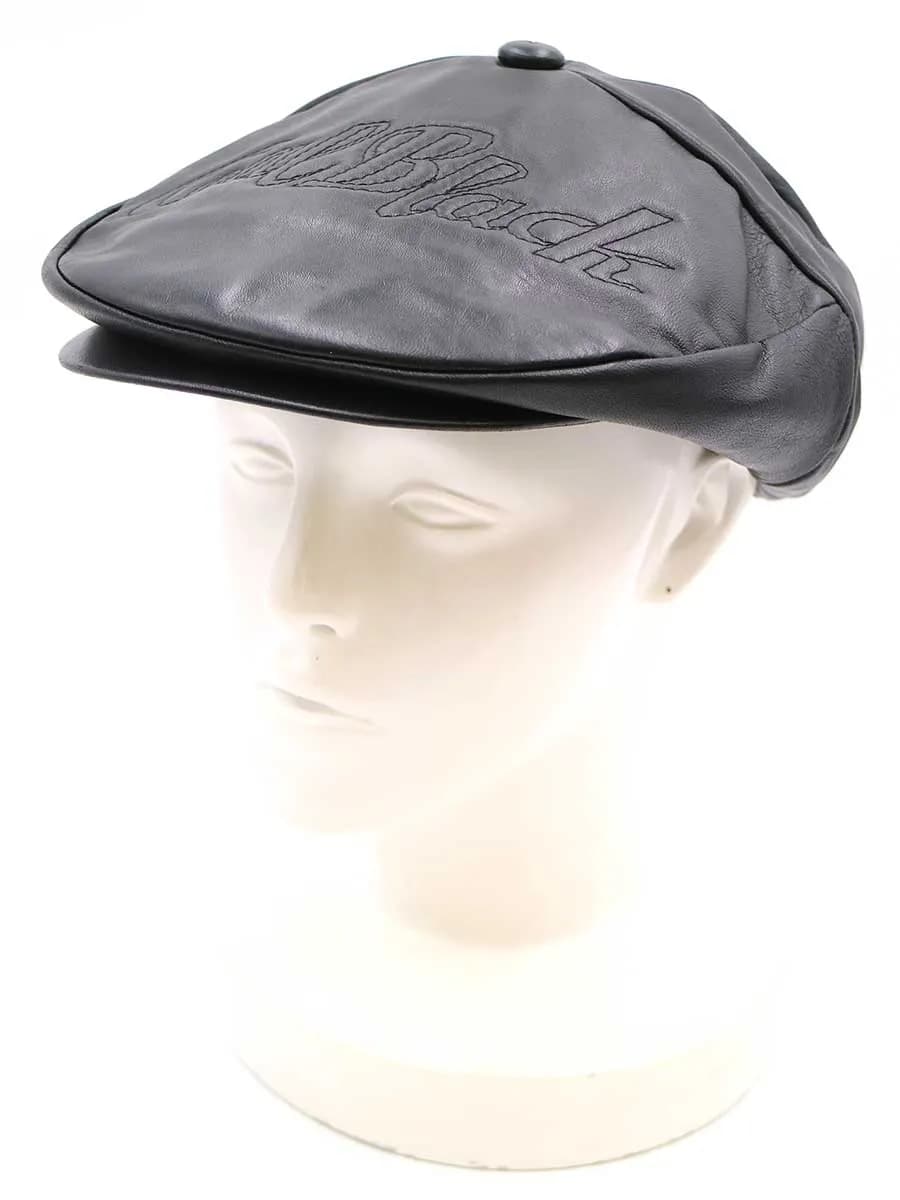 Yohji Yamamoto ヨウジヤマモト プール オム 03AW レザーキャップ
