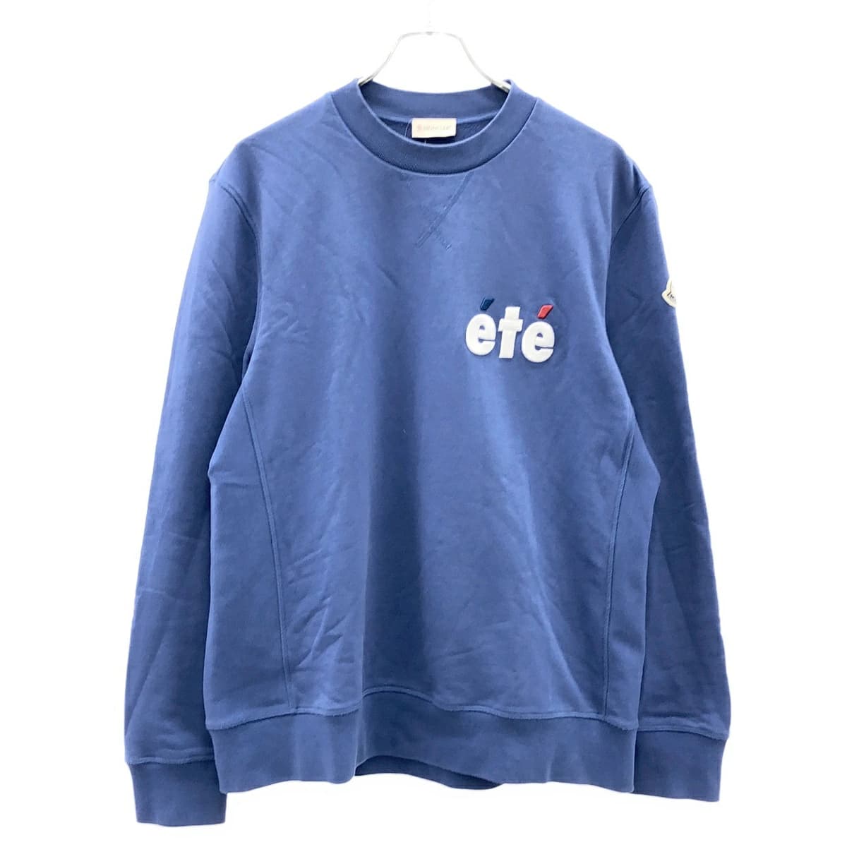 MONCLER モンクレール MAGLIA GIROCOLLO ete刺繍スウェットトレーナー F10918G72810
