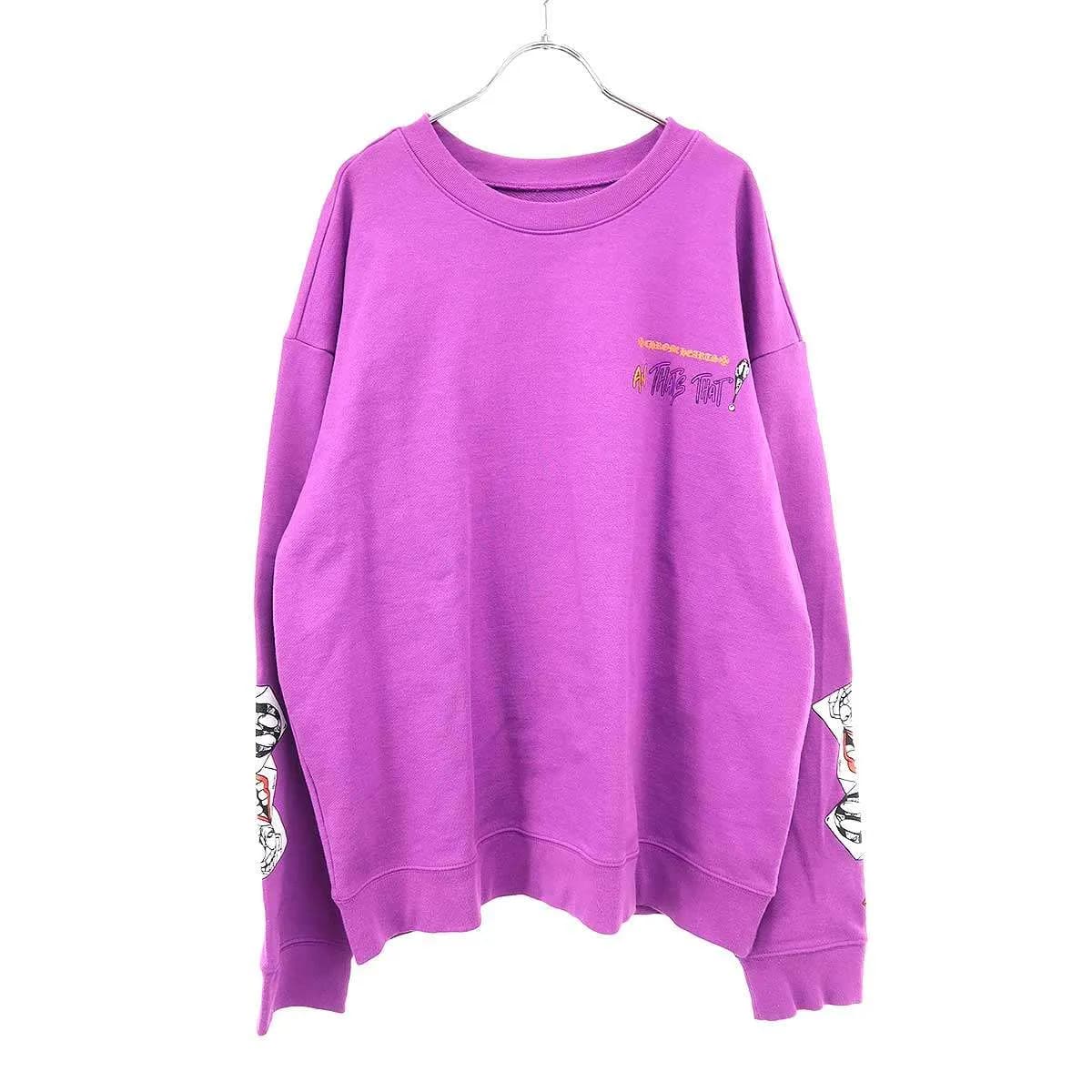 CHROME HEARTS クロムハーツ MATTY BOY PPO IWANT MORE NOT LESS HD PLVR スウェットトレーナー