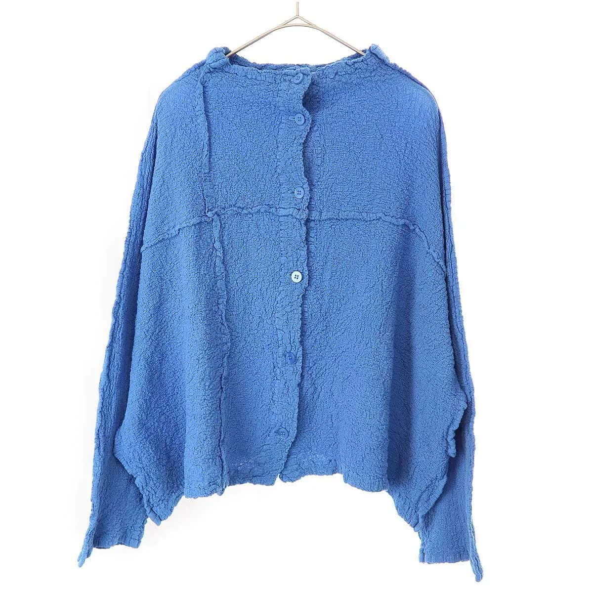 ISSEY MIYAKE ミーイッセイ ミヤケ 23AW CROSS LINE CAULIFLOWER カリフラワーカーディガン MI34FO912