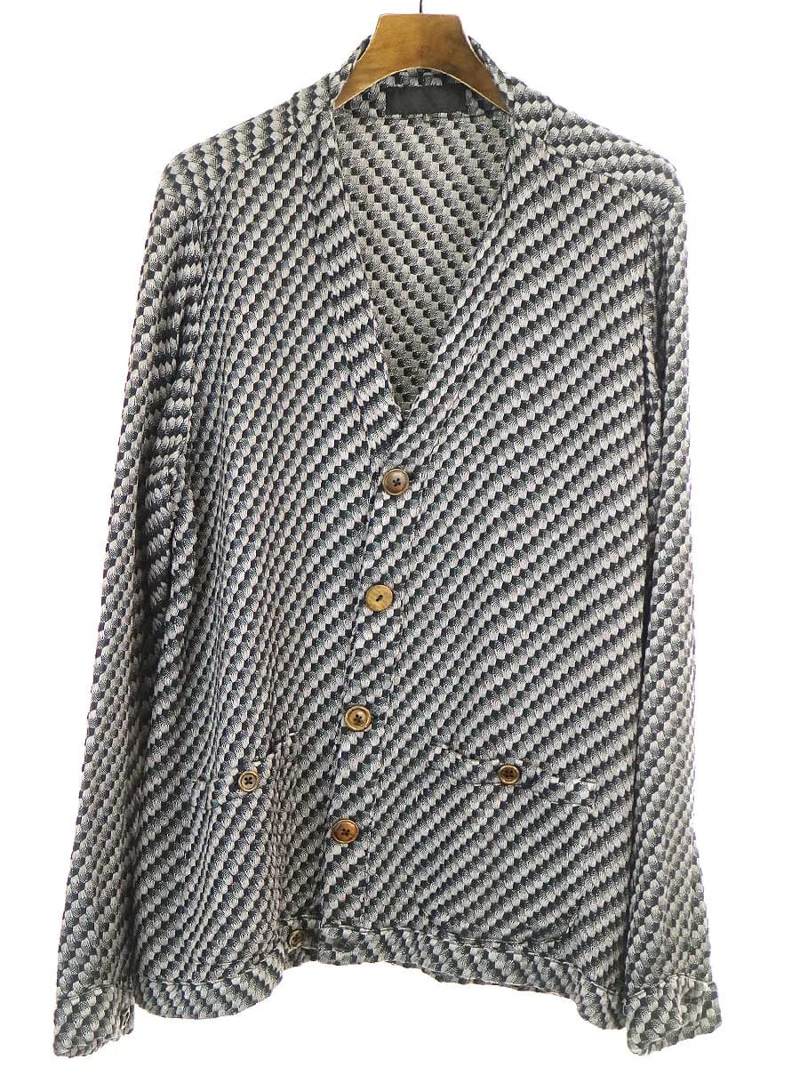 GEOFFREY B.SMALL ジェフリービースモール RNS18 tailored relaxed 5-button cardigan shirt 5ボタンカーディガン