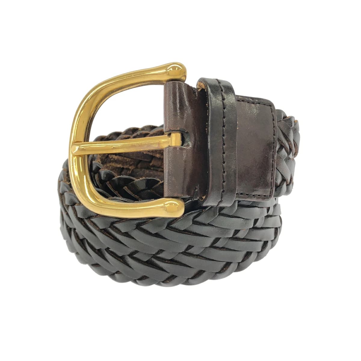 TOM FORD トム フォード レザーメッシュベルト TB212F004AU