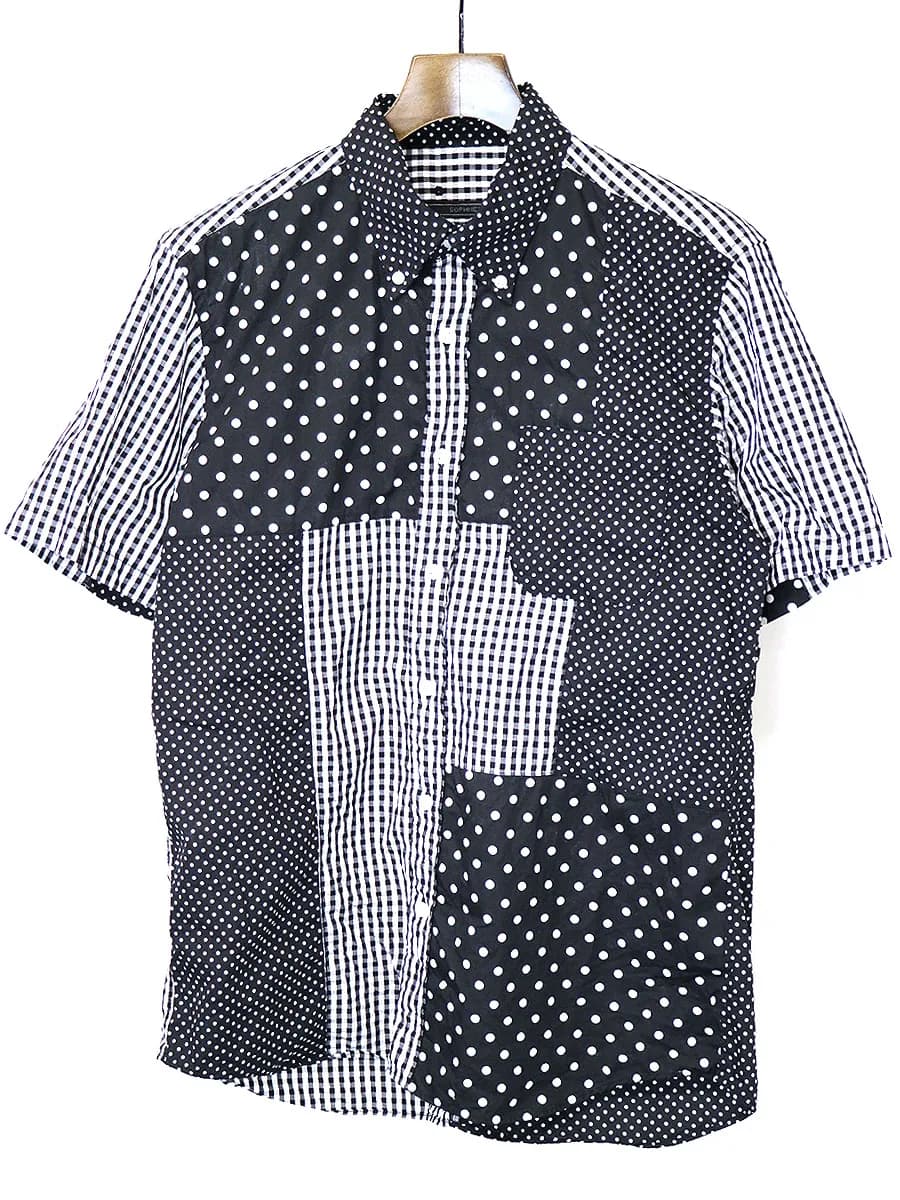 SOPHNET. ソフネット 19SS パッチワークボタンダウンシャツ