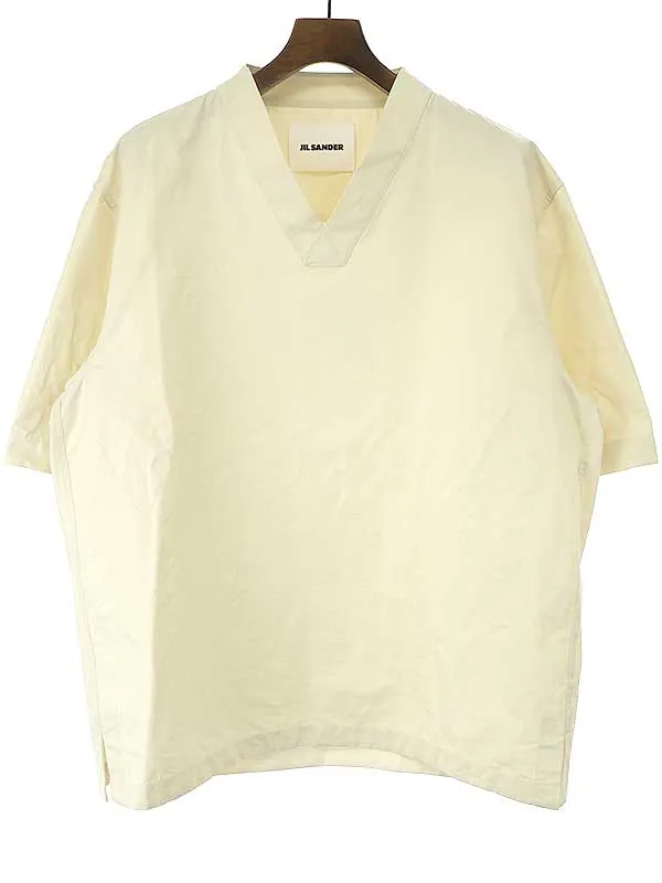 JIL SANDER ジルサンダー 21SS Vネックプルオーバーカットソー