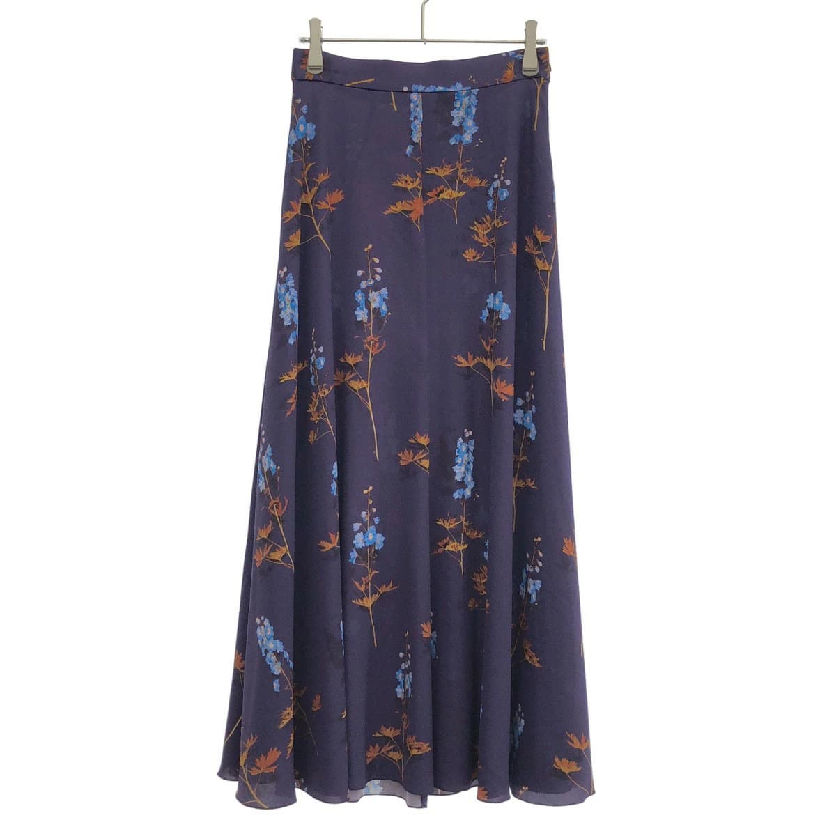 DRIES VAN NOTEN ドリスヴァンノッテン 19AW フラワープリントポリエステルスカート 71-05-94-05021