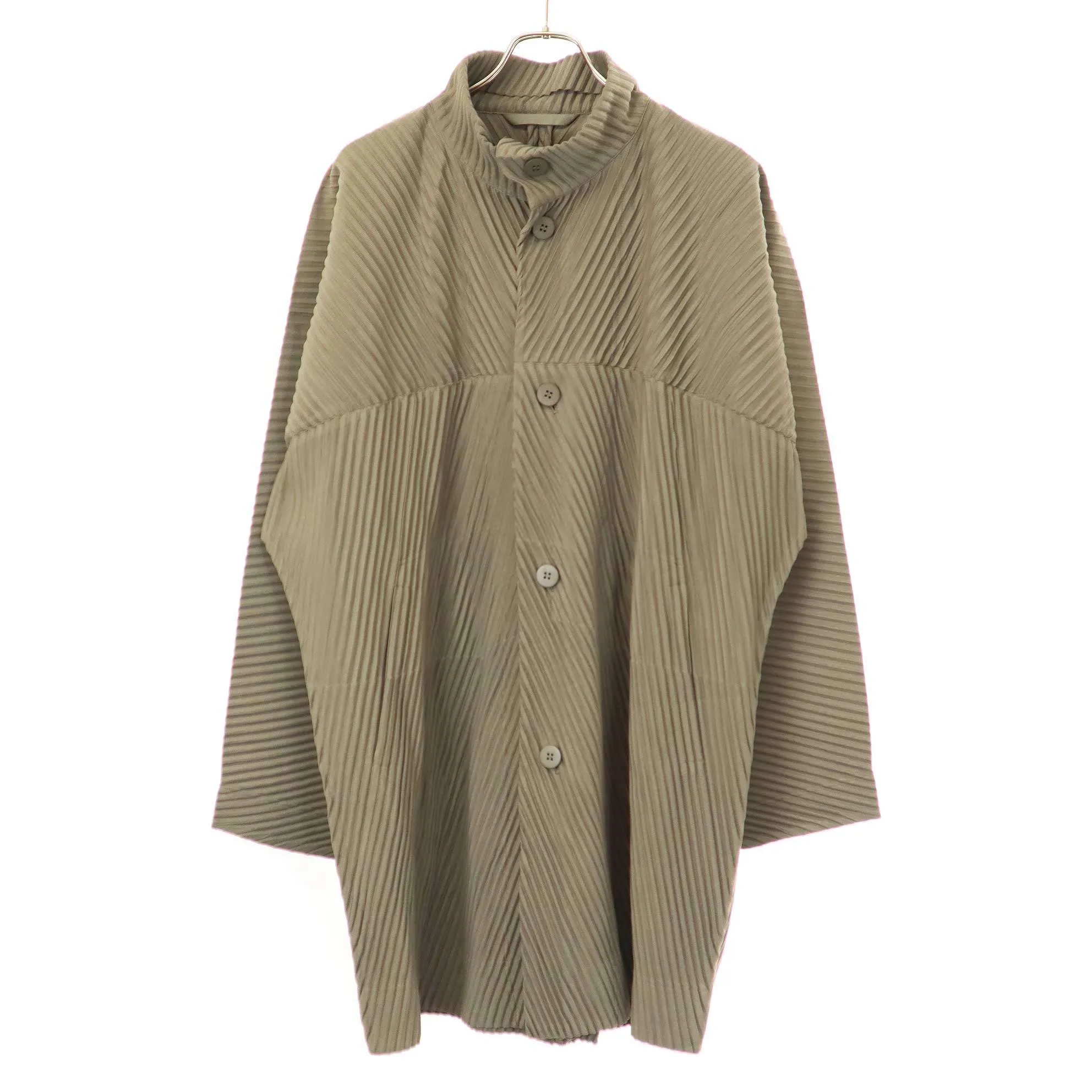 ISSEY MIYAKE オム プリッセ イッセイ ミヤケ 23AW プリーツコート