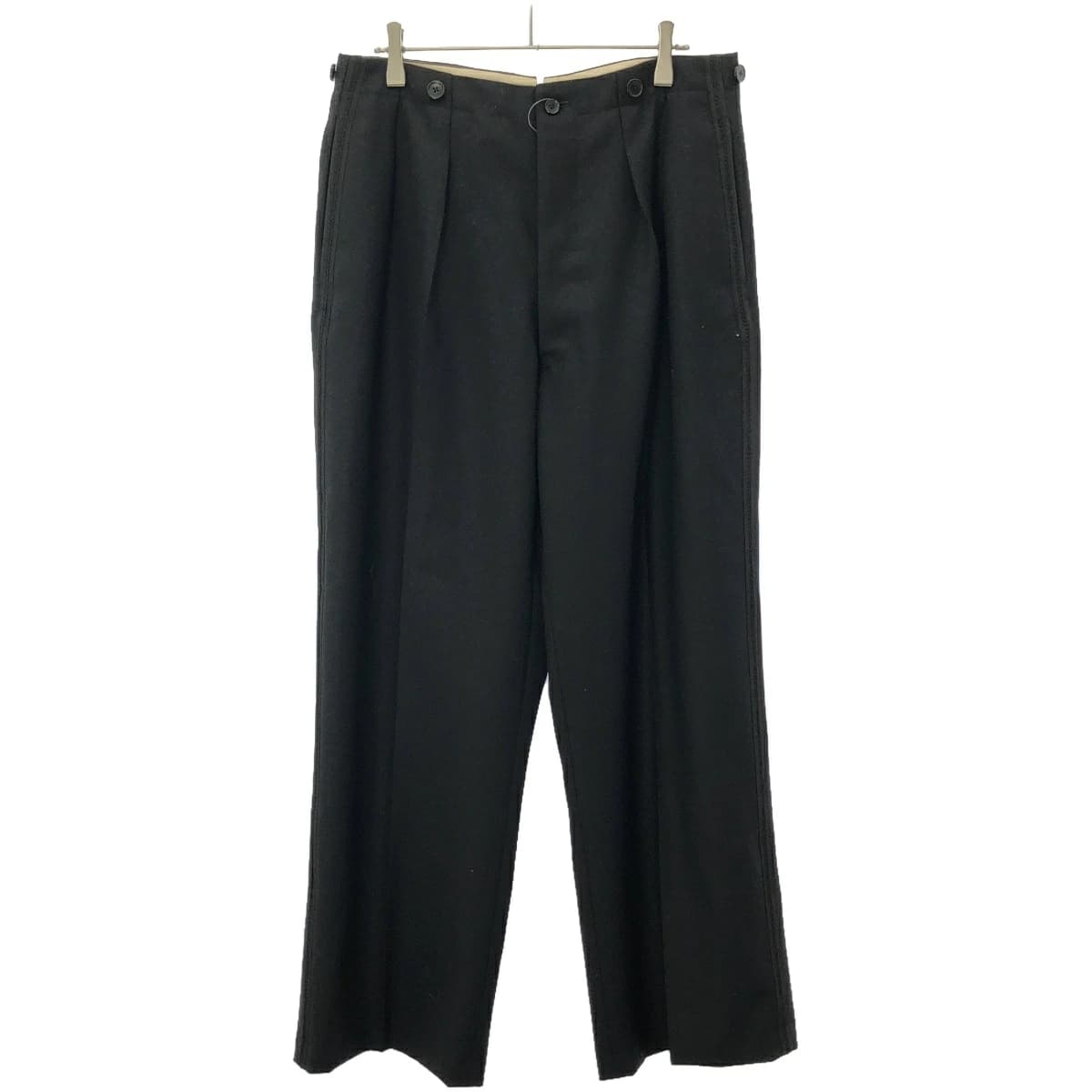 Maison Margiela メゾン マルジェラ 22AW Wide Legged Trousers ハイウエストトラウザーズパンツ