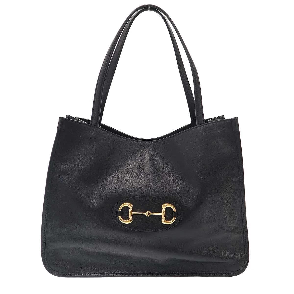GUCCI グッチ Horsebit 1955 Bag レザートートバッグ 623694