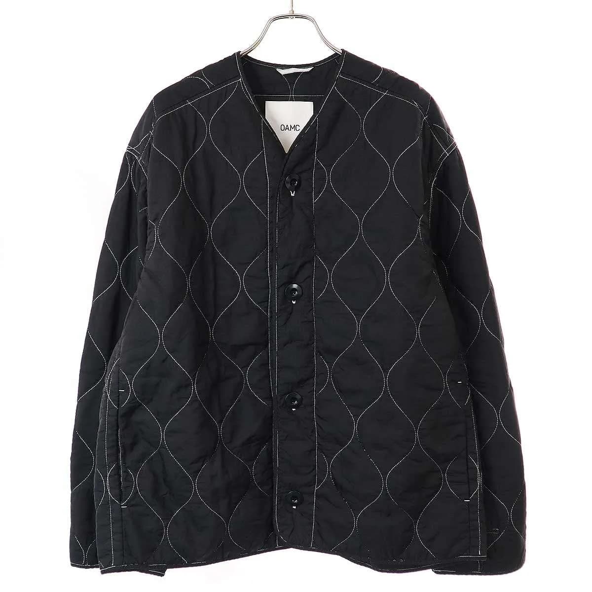 OAMC オーエーエムシー 21SS COMBAT LINER WOVEN コンバットライナーキルティングジャケット