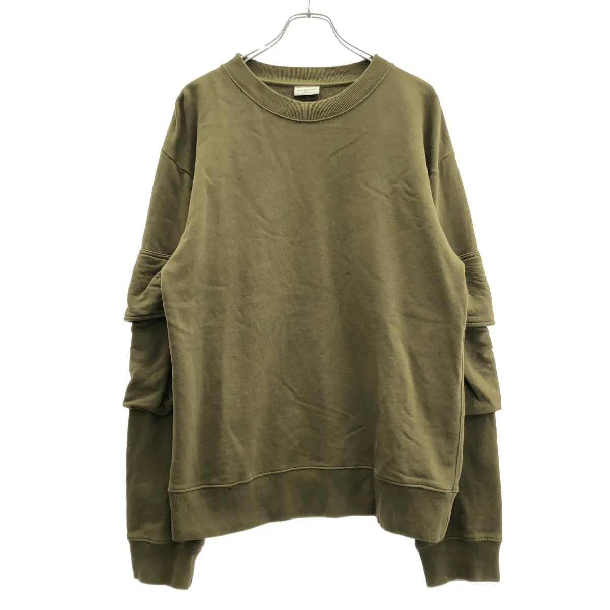 DRIES VAN NOTEN ドリスヴァンノッテン 23AW カーゴアームスウェットプルオーバー 232-83-VIA