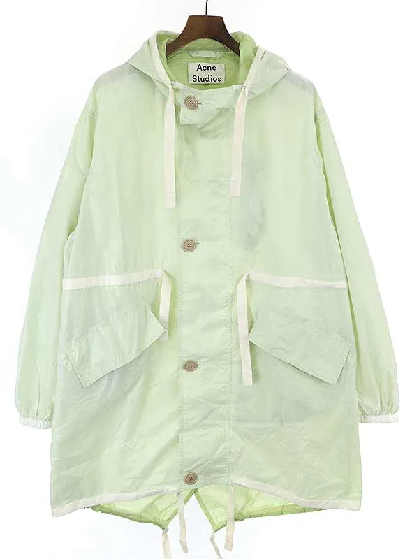 Acne Studios アクネストゥディオズ 19SS オーバーサイズナイロンコート