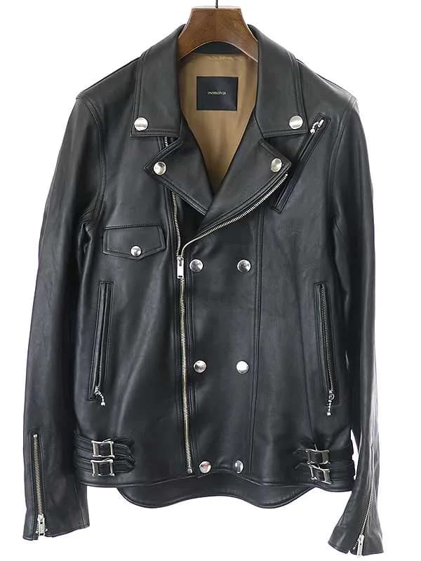 UNDERCOVER アンダーカバー 17SS シープスキンダブルレザーライダースジャケット