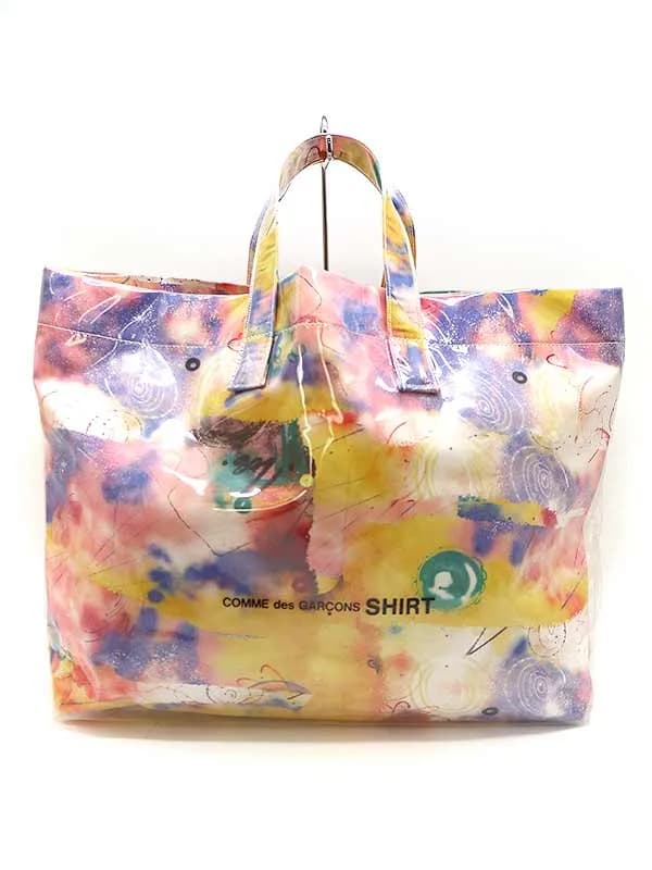 COMME des GARCONS コムデギャルソンシャツ 20AW Tote Bag With FUTURA Print グラフィックプリントトートバッグ