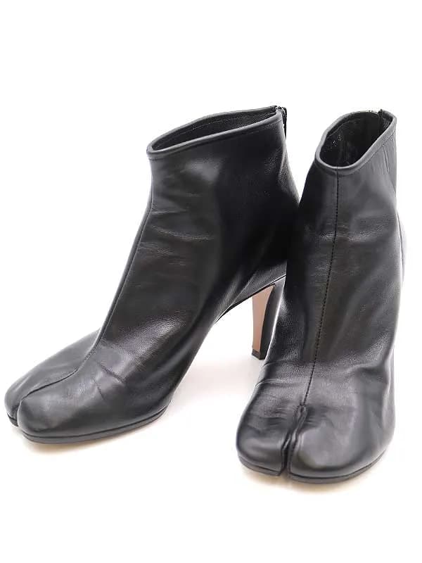 Maison Margiela メゾンマルタンマルジェラ22 TABI 足袋レザーヒールブーツ