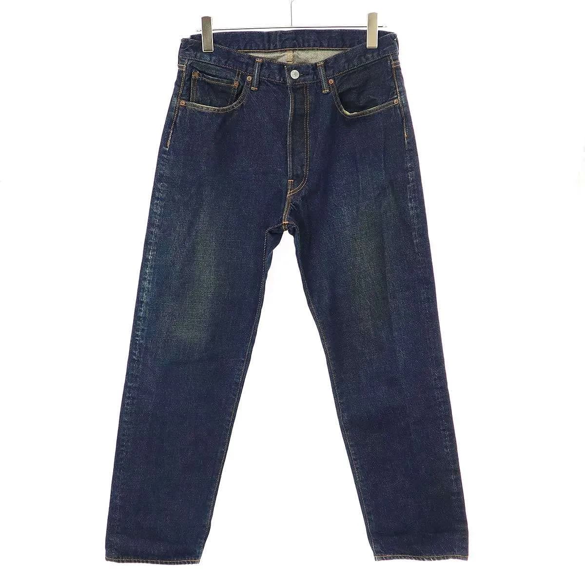 A.PRESSE ア プレッセ 22AW Washed Denim Pants E ウォッシュドデニムパンツ