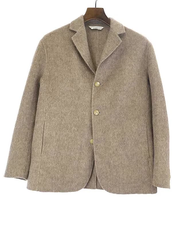 ARTS&SCIENCE アーツ&サイエンス 20AW Minimal Jacket カシミヤミニマルジャケット
