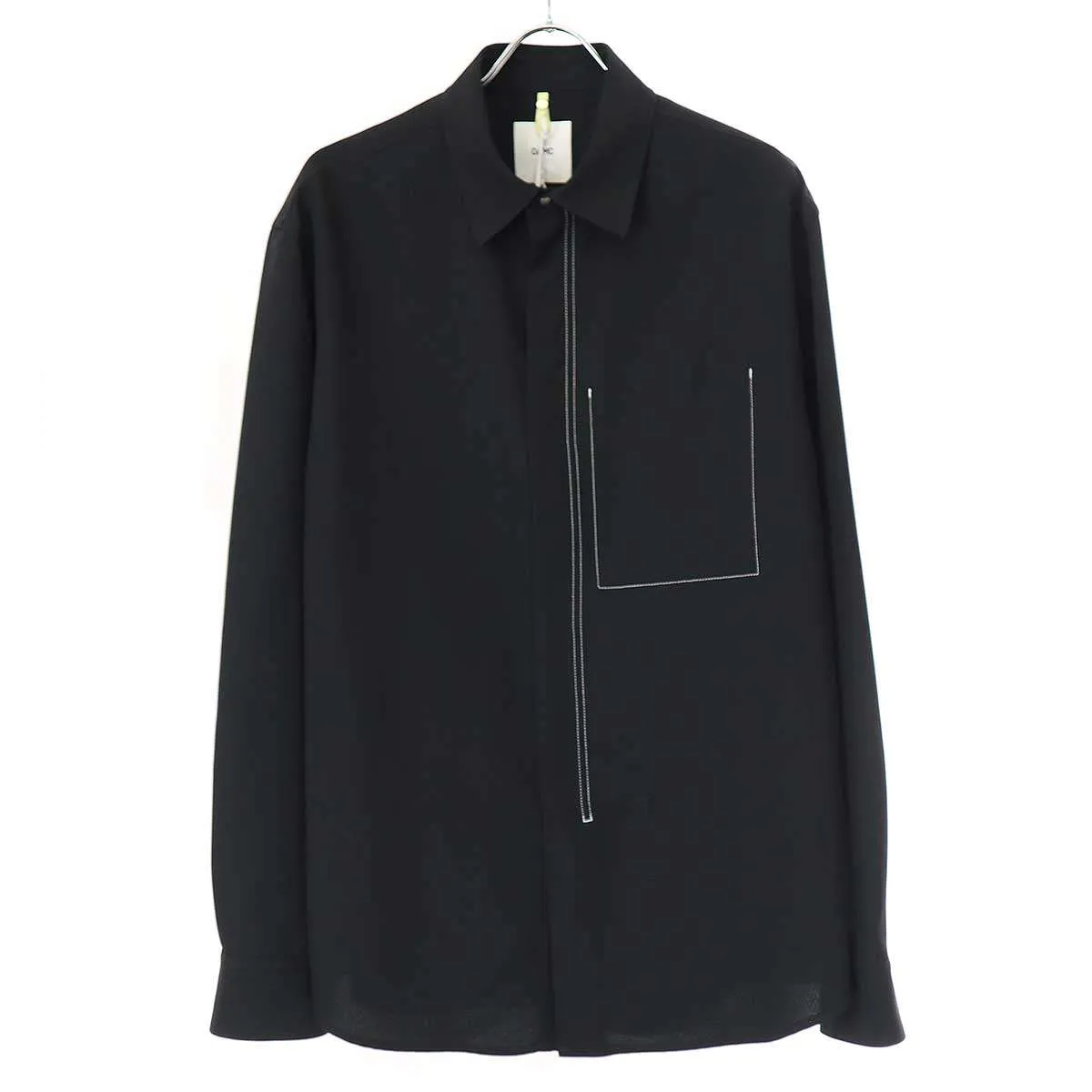 OAMC オーエーエムシー 22AW Lan Shirt ジップアップシャツ