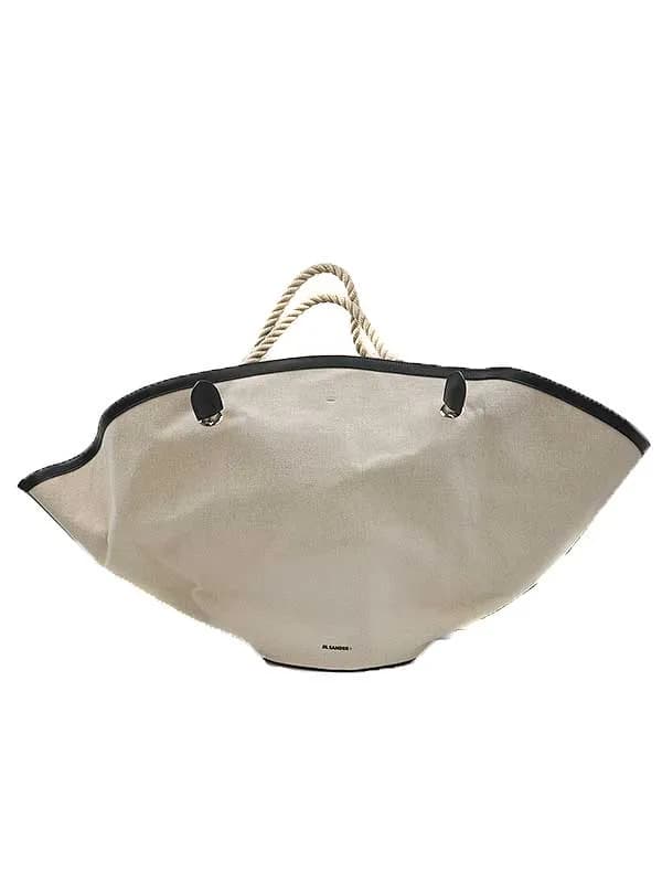 JIL SANDER ジルサンダープラス ソンブレロ インナーバッグ付き ラージキャンバスバッ
