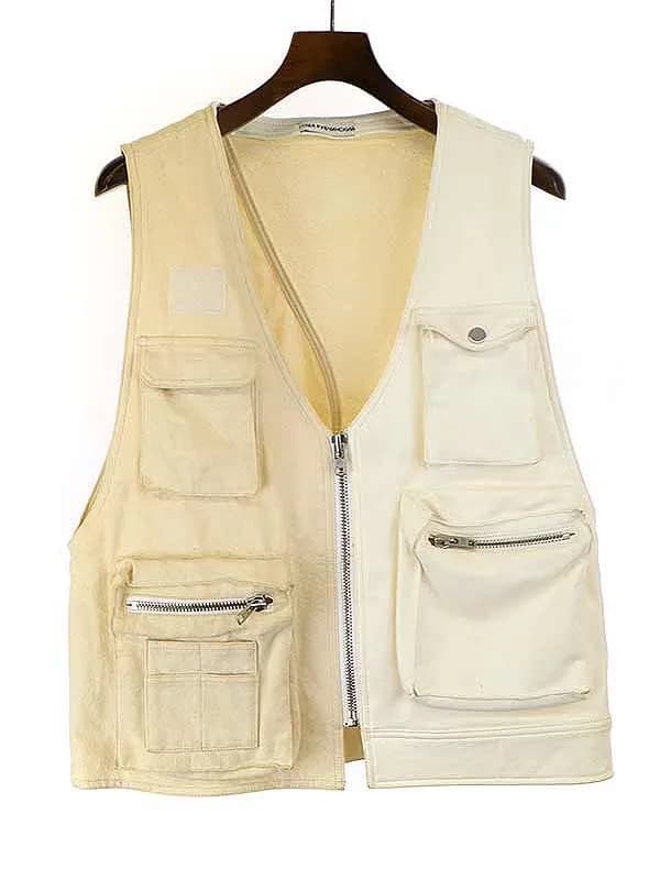 Gosha Rubchinskiy ゴーシャ ラブチンスキー 18SS Combo Vest 切替コンボベスト