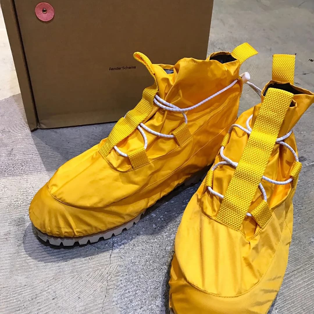 Hender Scheme Hender Scheme 17SS samidare nylon レインシューズ