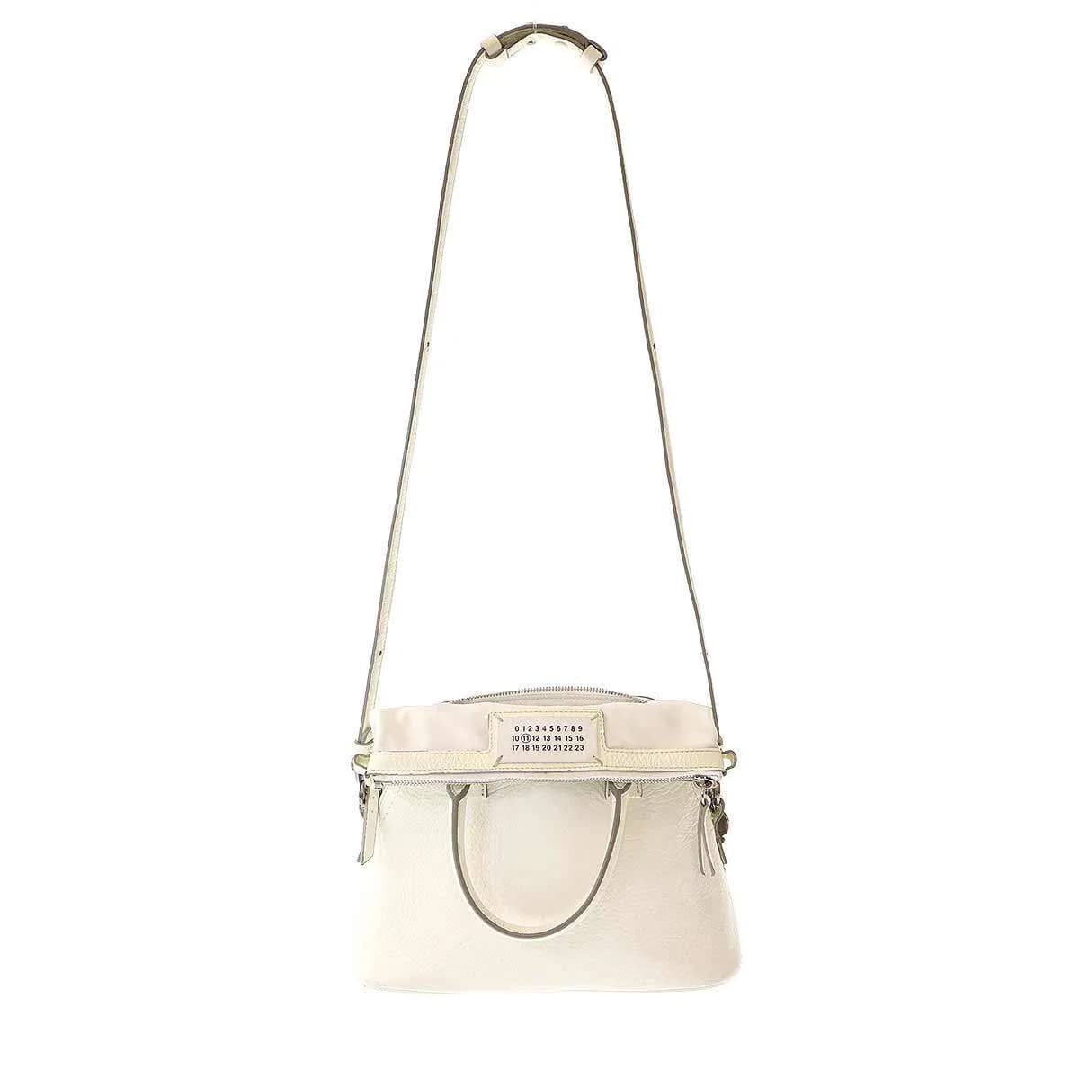 Maison Margiela メゾン マルジェラ 18SS 5AC 2WAYレザーショルダーバッグ S56WD0039 SY1082